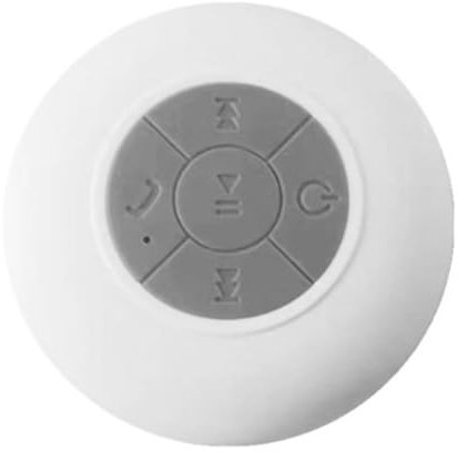 Daijianbin Altavoz Bluetooth Inalámbrico con Ventosa Para Baño, Mini Altavoz Estéreo Portátil con Luz RGB para Deportes al Aire Libre