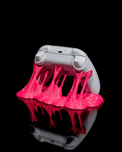 Support de manette, motif chewing-gum rose, support de manette de jeu, compatible avec les manettes Xbox Series X/S et Xbox One