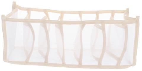 FUNNETOYU Klassifizierte Aufbewahrungsbox Für Unterwäsche Fächer Aus Strapazierfähigem Netzmaterial Für Ordentliche Und Platzsparende Organisation Im Kleiderschrank
