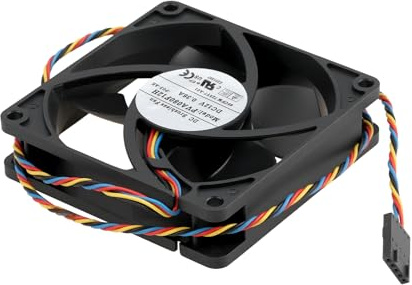 EMSea Ventilador de Refrigeración para Chasis de Computadora 9DVNN DASA0820R2U 80 X 80 X 20 Mm Compatible con DELL Optiplex 390 790 990 Y 3010