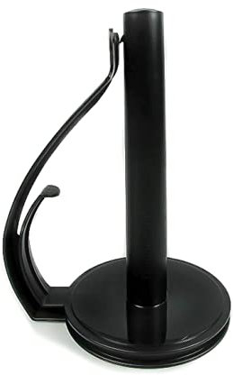 TUPPERWARE Küchenhelfer Halter Küchenrollen-Halter schwarz Küchenrollenhalter 30948