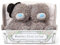 Me To You AP401007 Bär Brautpaar Tatty Teddybären in Hochzeitskutsche Geschenkbox, grau, M