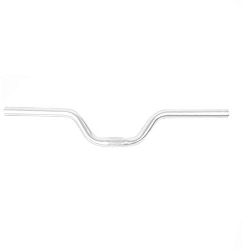 Keenso Fahrradlenker, Fahrrad Aluminiumlegierung Lenkstange 20 mm * 520 mm Matt Lenker für Fahrrad, Faltrad und Balance-Roller (Silber)