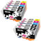 Ink Inspiration® Ersatz für HP 364 364XL Druckerpatronen 10er-Pack kompatibel mit HP Photosmart 7520 7510 C6380 C5380 C510a C309a C310a D5460, Schwarz/Foto Schwarz/Cyan/Magenta/Gelb