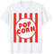 Popcorn Popcornshirt Popcornkostüm Popkorn Kostüm Puffmais T-Shirt