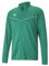 PUMA Herren Teamrise Training Poly Jacket Trainingsjacke, Grün (Pepper Green-puma White) , L