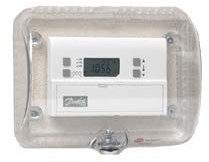 STI Medium Thermostat Protector Flush Mount with Key Lock - STI-9105