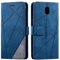 SONWO Cover per Galaxy J5 2017, Flip Caso in PU Pelle Case Cover Portafoglio Custodia per Samsung Galaxy J5 2017, [Kickstand] [Slot per Schede], Blu