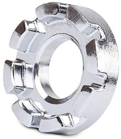- Verchromtes Aluminium Nippelspanner Speichenschlüssel Spannschlüssel für Speichen Größe 10-15 von Fahrrad bis Mofa jurfahr