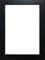 100x90cm Black wooden effect Photo / Picture frame Wall Mountable with acrylic display