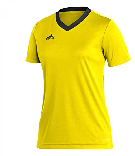 adidas Damen Entrada 22 Jersey, Team Yellow/Black, XXL