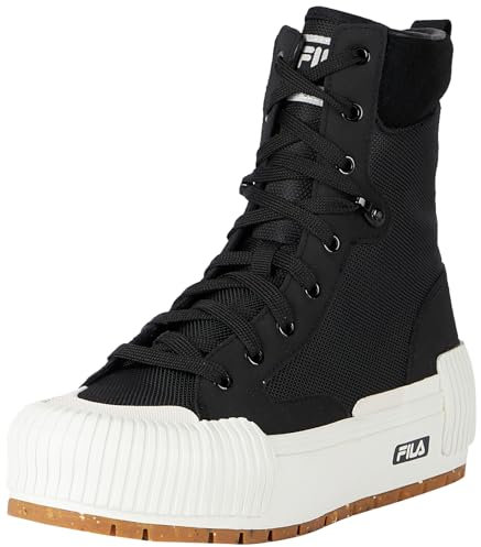 FILA Cityblock High Platform Wmn, Stivali alla Moda Donna, Nero, 42 EU