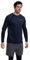 Mountain Warehouse Endurance Mens Top – Long Sleeves, Quick Dry T-Shirt, Highly Breathable Tee, UPF50 Protection Tee Shirt – for, Travelling, Walking, Gym Navy Reflect L