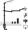 NEEWER Verbesserter Tisch Kamerahalterungsständer mit 3 teiligem flexiblem Arm, über Kopf höhenverstellbarer Ständer mit Telefonhalter,Kugelkopf für DSLR Kamera,Telefon,LED Licht,Webcam,TL253A + MH022