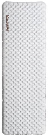 Naturehike Camping-Matratze, R-Wert 3,2/8,8 cm, für Erwachsene, zusammenklappbar, 0,4 kg, leichtes Wandern, Angeln, Reisen, SGS-Zertifiziert (R5.8-White, Square-Big)