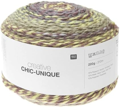 Creative Chic Unique Strickgarn, 200 g Rico Design