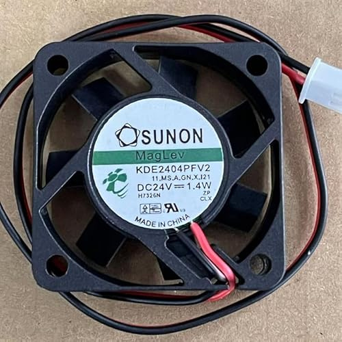KDE2404PFV2 4010 Ventilateur inverseur silencieux 2 fils 24 V 1,4 W 40 mm
