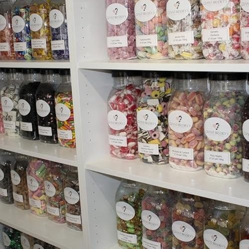Pick and Mix Sweets - 1kg Sweet Pouches - Retro & Traditional Sweets Milk Bottles
