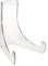 Luxshiny Acrylic Display Rack Decorative Plate Stands for Home Office Perspex Plate Holders Dish Rack Dish Holder