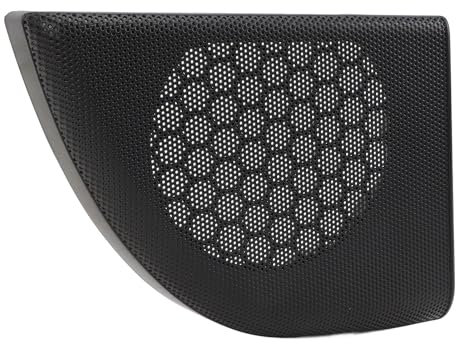 DAUZ Grille de Couverture de Haut-Parleur de Porte, Couverture de Haut-Parleur de Porte de Voiture élégante, Finition Polie Professionnelle, Anti-vieillissement pour W203 CLC Coupé