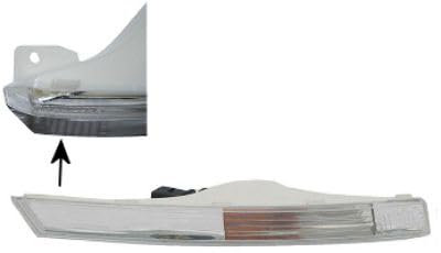 Blinker Blinkleuchte für 2BA010118-041 3C0953042E 3C0953042H VW PASSAT B6 3C Variant 3C5 2005-2007