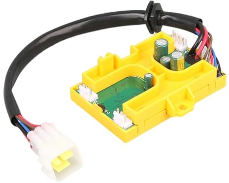 XQZMD 5 KW Standheizung Controller Board, 12V 24V Auto Heizung LCD Schalter Controller, 7 Drähte Auto-Parkheizungs-Steuerplatine für Luft-Diesel-Heizung