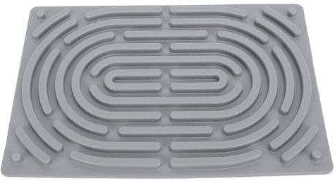 Silikon Silent Sensory Board, Calm Down Fidget Toy Stress Relief Autismus Toy mit OCD ADHS Hyperaktivität für (GRAY)