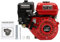 KANBCNG 4000W Gasbetriebener Tragbarer Motor 7.5PS 4 Takt Motor für Go-Karts Minibikes Rasenmäher Holzspalter Benzinmotor mit Handstarter 3,6 L/126,7 OZ Kraftstofftank Kart Engine