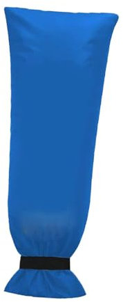 XLWLLNJ Funda para grifo exterior de invierno, funda anticongelante, capa de aislamiento térmico para césped, Azul, 63x33 Cm