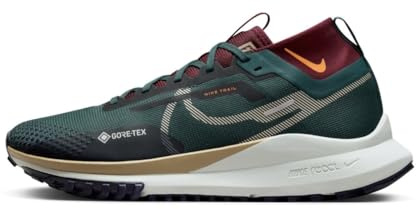 NIKE React Pegasus Trail 4 Gore-Tex Men's Trainers HM9728 (Deep Jungle/Khaki/Night Maroon 300) UK 10.5 (EU 45.5)