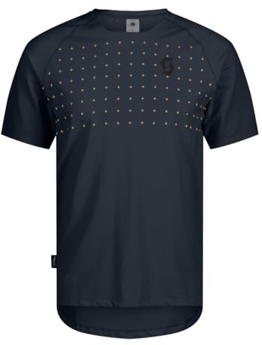 SCOTT Trail Vertic Pro DH Fahrrad Trikot kurz Dark blau 2025: Größe: XL (54/56)