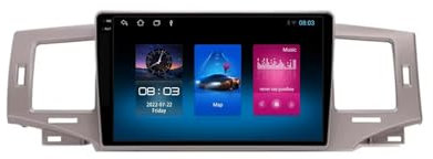9 Pulgadas Android 13 Radio Coche para Toyota Corolla 9 E120 2004-2006 con Android Auto/Carplay GPS WIFI/4G Bluetooth Radio FM Pantalla Dividida USB SWC GPS Coche Navegador(8+128G)