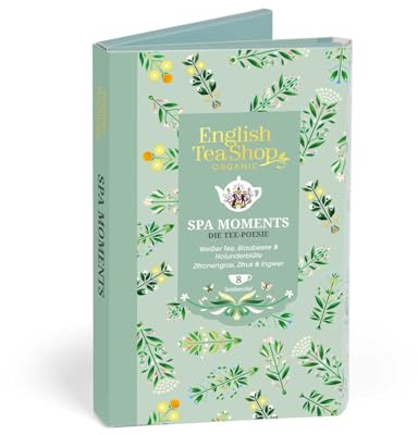 ETS - Teegeschenk Spa Moments - Die Tee-Poesie, 8 Teebeutel, BIO