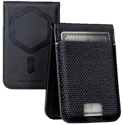 URBAN Armor Gear Metropolis Magnetic Wallet | Für MagSafe-kompatible Handys und Hüllen | Platz für bis zu 6 Karten | Standfunktion | Kevlar