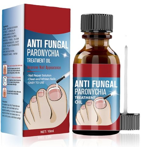 Nail Fungus Treatment with Antifungal Pen for Toenail Care - Extra Strength Liquid Serum Repairs Damaged Cracked Nails, Solution for Foot Toe Infection 30ml, Tea Tree Oil Gel Cream Polis