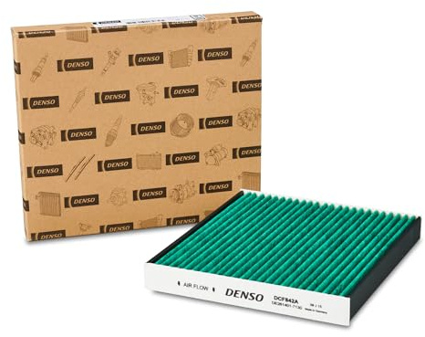 DENSO ClearAir+ Innenraumfilter (Teilenummer DCF842A) 5-lagige Filterung mit antibakteriellem Schutz, entfernt bis zu 99% aller Bakterien und Viren