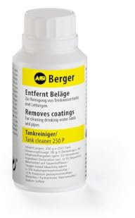 BERGER Wassertankreinigung gegen Algen und Bakterien Reinigung 250g Frischwassertank Camping Caravan