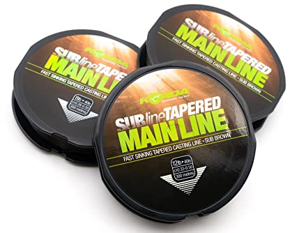 Korda Subline schnell sinkend spitz zulaufende Mainline braun 300 m