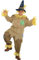 amscan Disfraz de espantapájaros para hombre, para Halloween, cuento de hadas, para adultos, disfraz