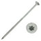 100 Stück Edelstahl-Schrauben 5x100 mm Teilgewinde Torx - Spanplattenschrauben mit Senkkopf - Holzschrauben/Holzbauschrauben - Werkstoff A2 VA V2A - Edelstahlschrauben/Universalschrauben TX25