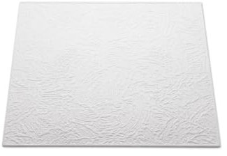 T90 DECOFLAIR Losa de techo Poliestireno expandido 8 x 500 x 500 - 8 piezas