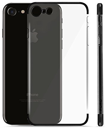 Puro IPC747VERGEBLK Verge Schutzhülle für Apple iPhone 7/8 Schwarz