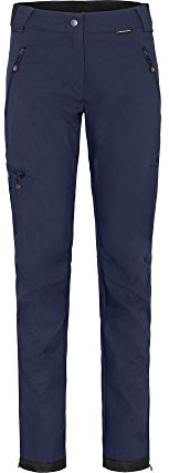 Bergson TESSE Comfort (Slim) | Damen Softshellhose, Winddicht, strapazierfähig, Peacoat Blue [368], 18 - Damen
