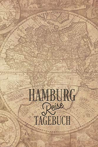 Reisetagebuch Hamburg: Urlaubstagebuch Hamburg.Reise Logbuch für 40 Reisetage für Reiseerinnerungen der schönsten Urlaubsreise Sehenswürdigkeiten und ... Notizbuch,Abschiedsgeschenk