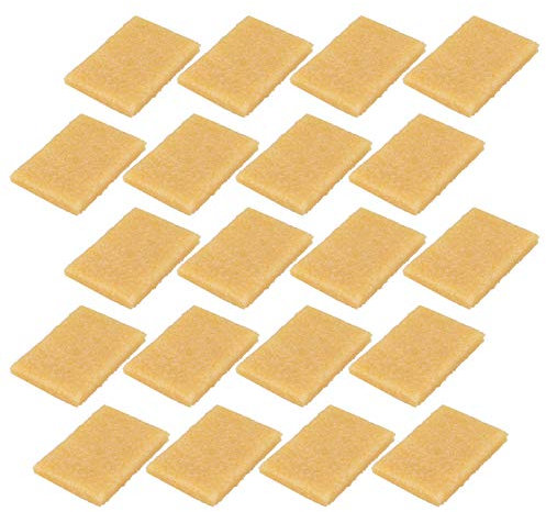 20Pcs Sanding Belt Rubber Sandpaper Abrasive Sanding Discs Rubber Cleaner Block Sheeting Cleaning Sander for Leathers Shoe