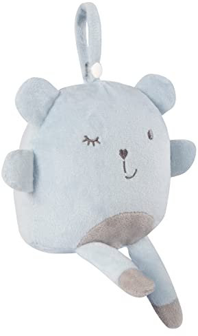 roba Anhänger-Toy 'Lil Cuties' für Babys, Kuscheltier 'Benny' für Mädchen & Jungen, Hellblau/Sky