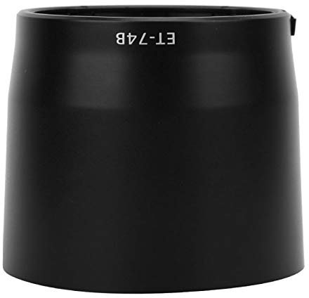 Roberee ET-74B Gegenlichtblende Objektiv, ET-74B Gegenlichtblende mit Kamerahalterung umgedreht für ET-74B Gegenlichtblende