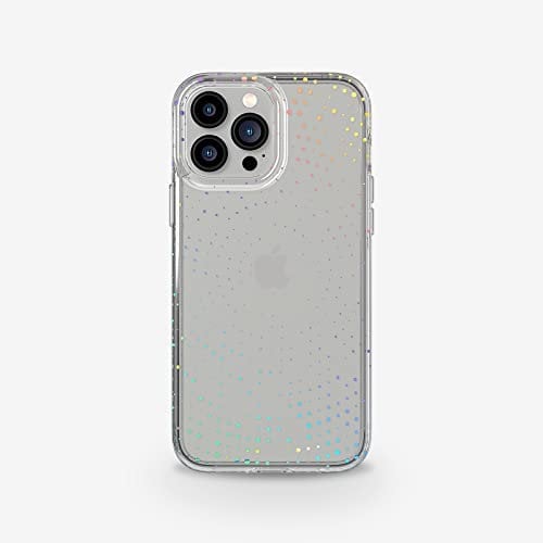 Tech21 T21-8998 Evo Sparkle for iPhone 13 Pro Max – Shimmering Phone Case with 12ft Multi-Drop Protection, Radiant
