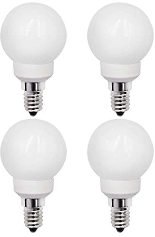 TRIJZHOU 4er Pack 3W E14 LED Glühbirnen Ersetzt 30W Nicht-Dimmbar Warmweiß 3000K 220V 230V 270Lumen G45 Klein Lampe [MEHRWEG]