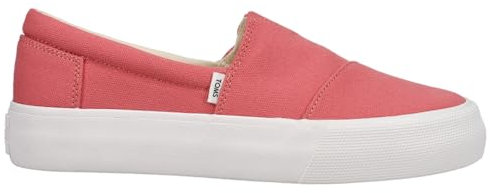 TOMS Fenix Baskets plateforme enfiler pour femme, Rose d lav , 37.5 EU